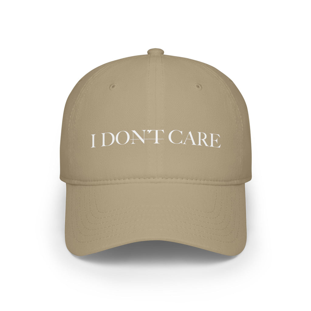 I Don't Care - Baseball Cap Multiple Colors