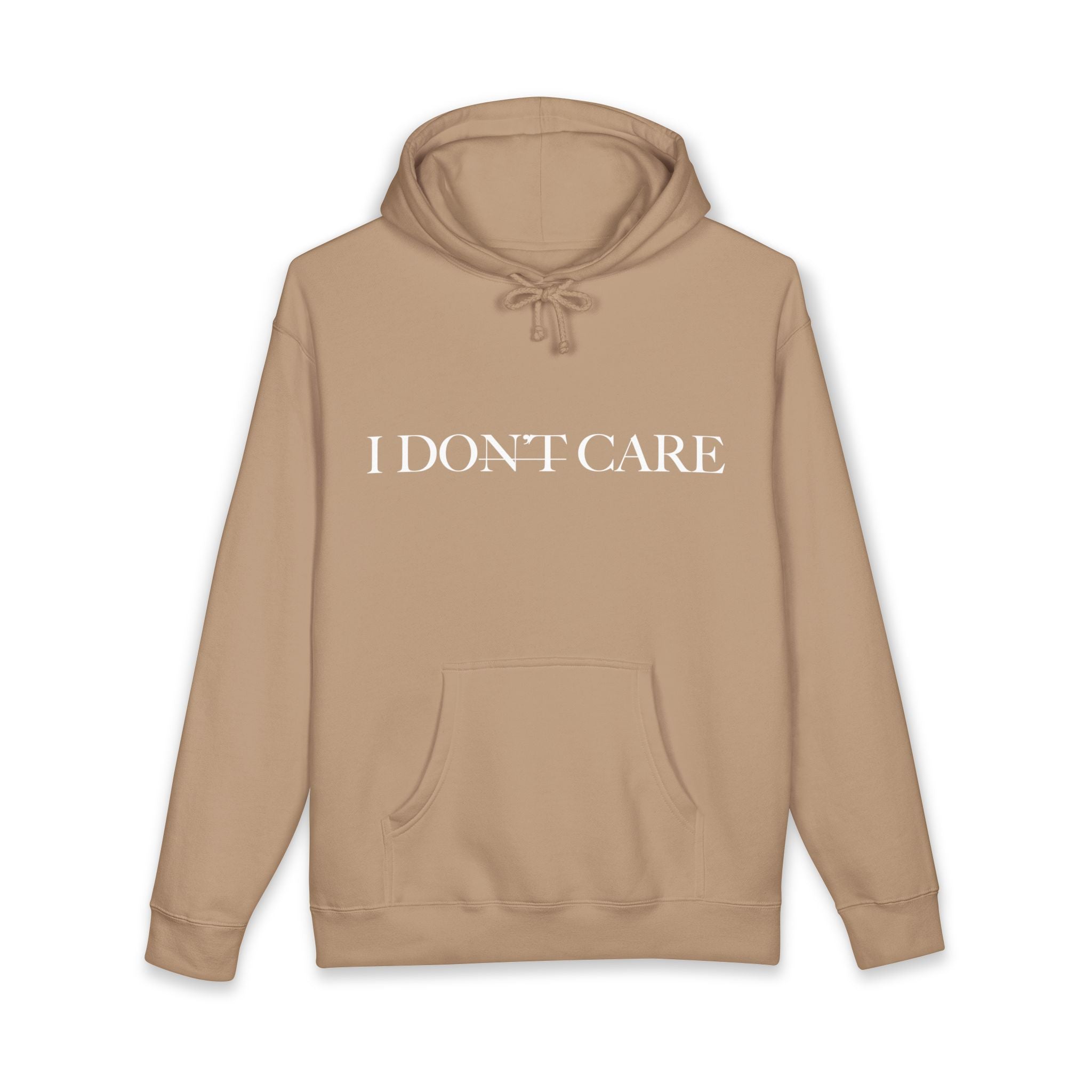 I DON'T CARE - Christian Hoodie - Heavyweight Sweatshirt