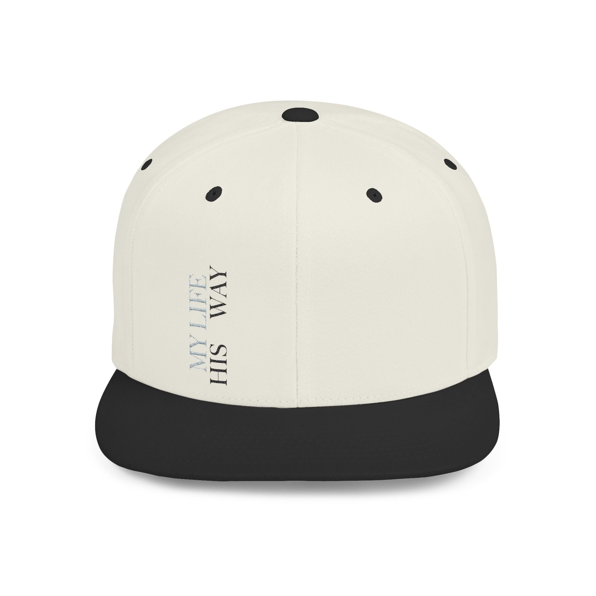 His Way Flat Bill Snapback Hat - Stylish Caps for Casual Outings