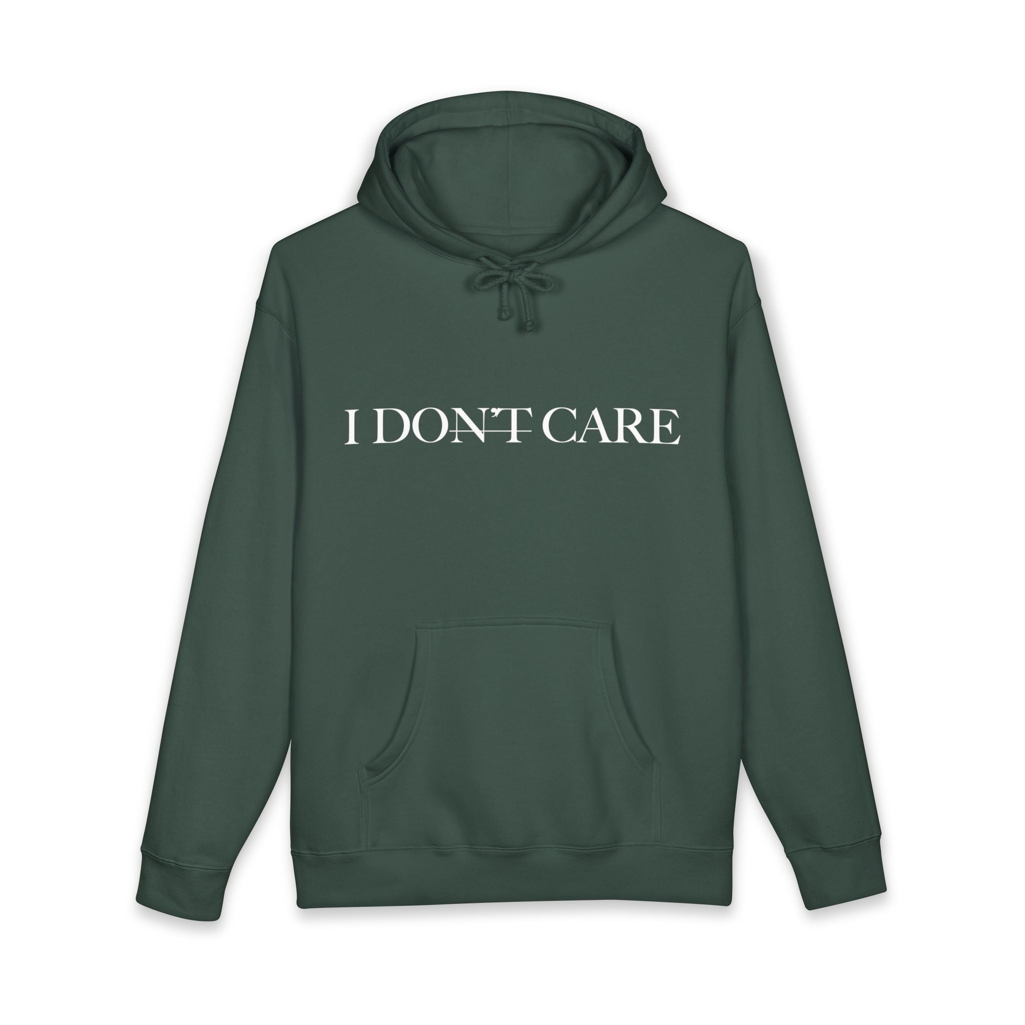 I DON'T CARE - Christian Hoodie - Heavyweight Sweatshirt