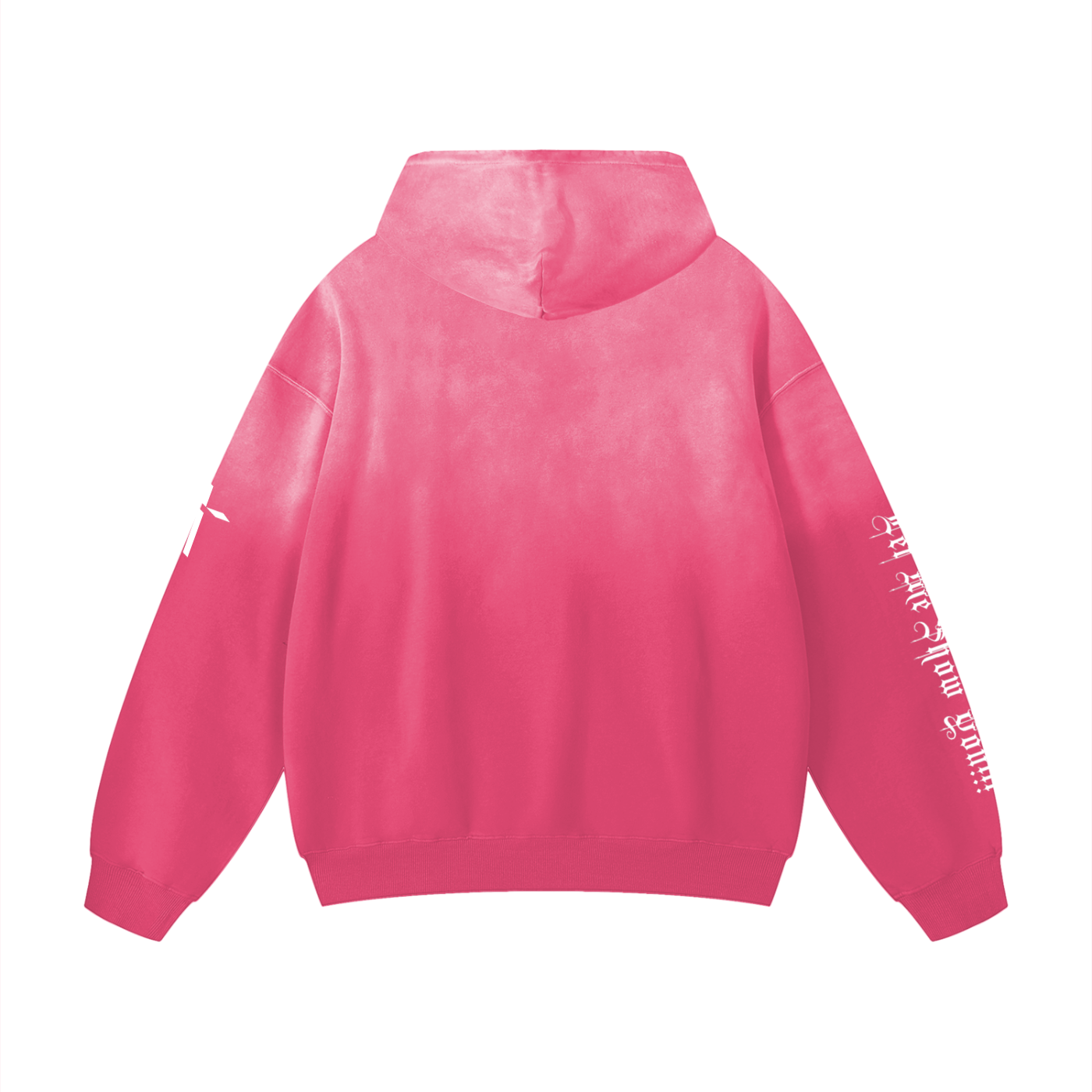 I DON'T CARE - Heavyweight Sunfade Oversized Hoodie