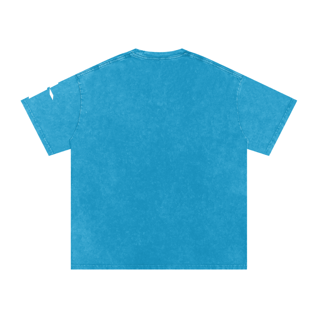 Gods Way - Snow Washed Oversized Cotton T-Shirt