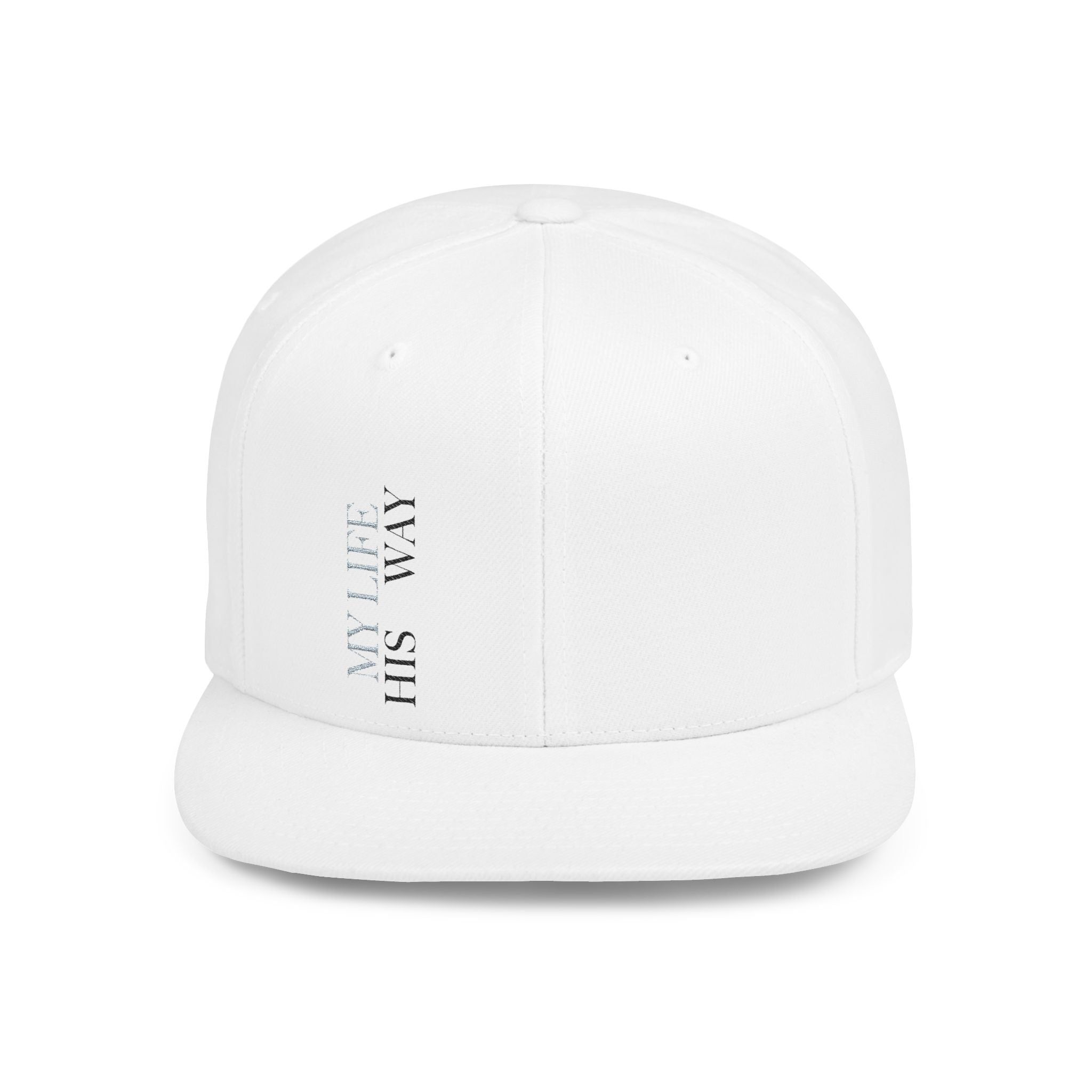 His Way Flat Bill Snapback Hat - Stylish Caps for Casual Outings