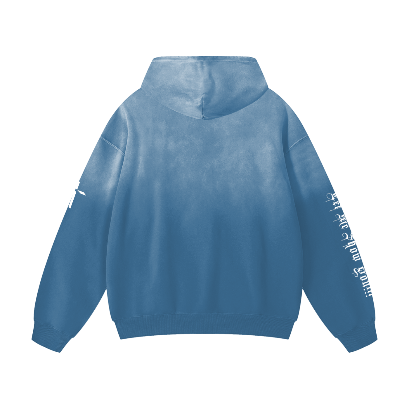 I DON'T CARE - Heavyweight Sunfade Oversized Hoodie