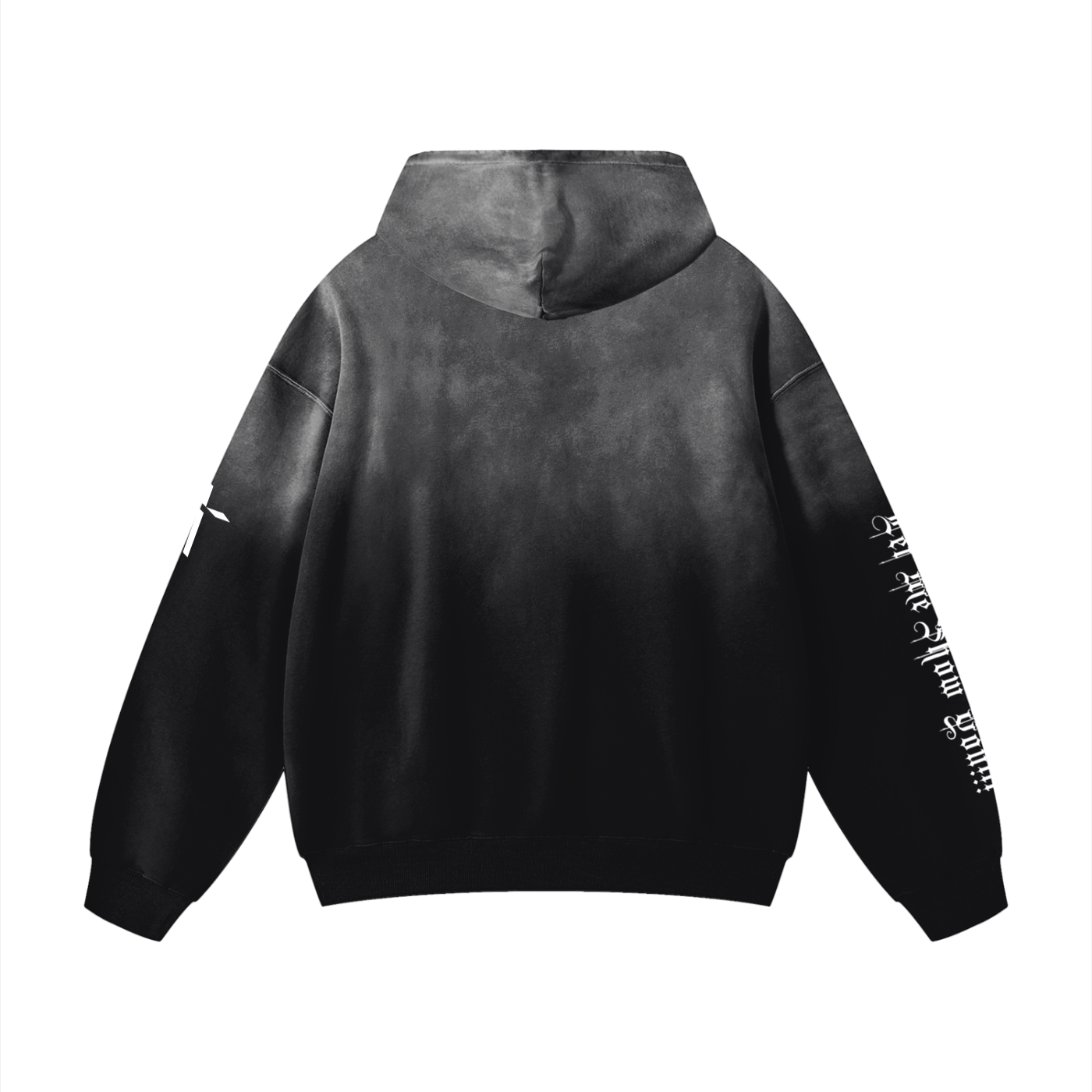 I DON'T CARE - Heavyweight Sunfade Oversized Hoodie