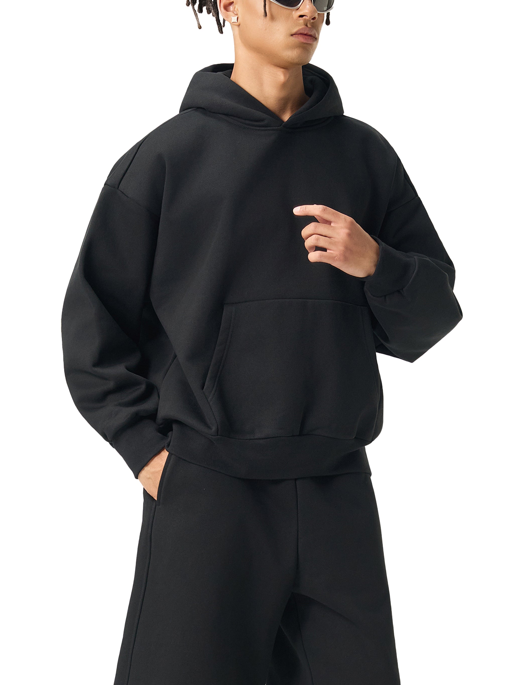 GOD HAPPENED - Essential Heavyweight Fleece Hoodie